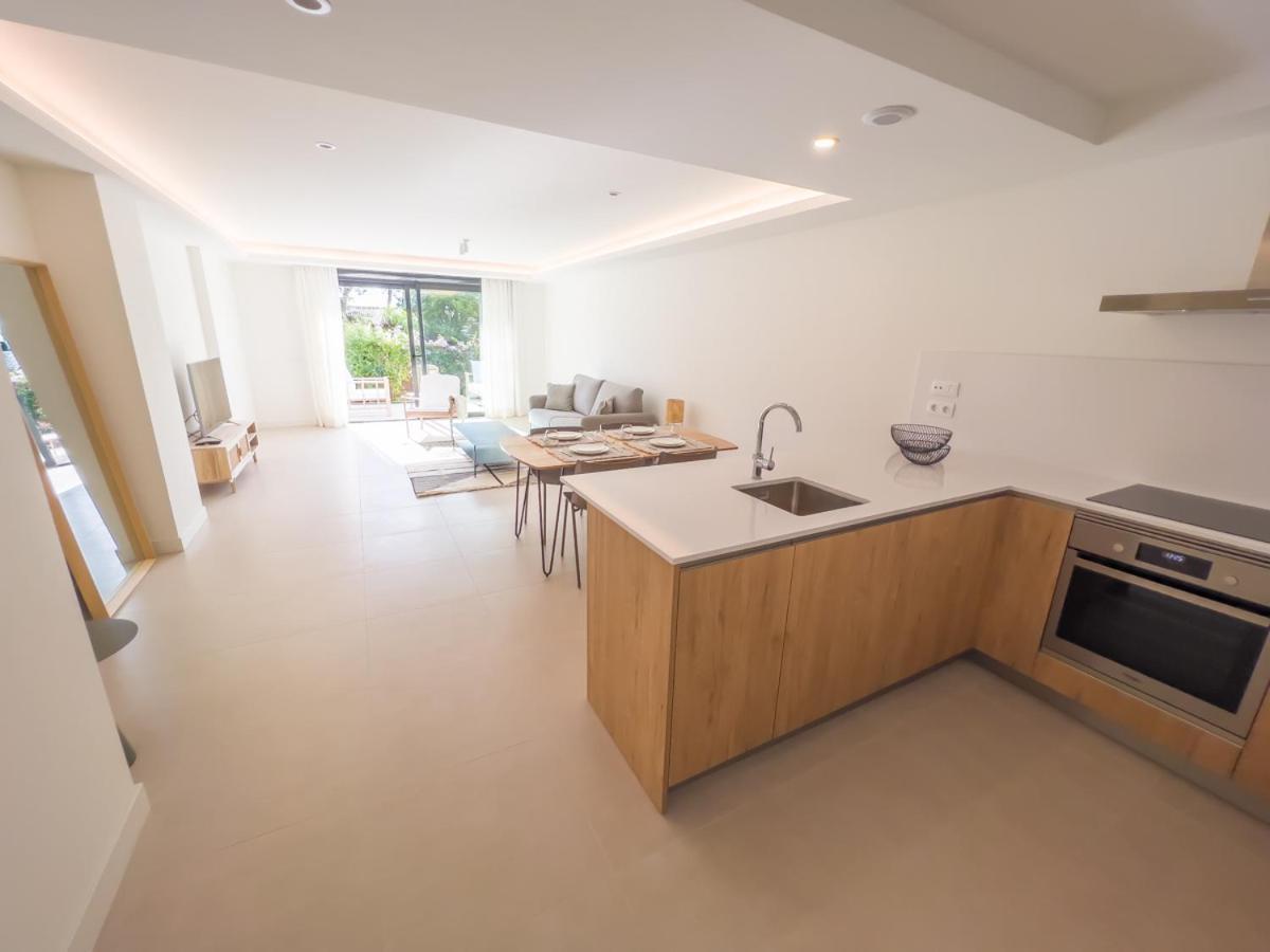 Bajo Con Jardin En La Milla De Oro Apartment มาร์เบยา ภายนอก รูปภาพ