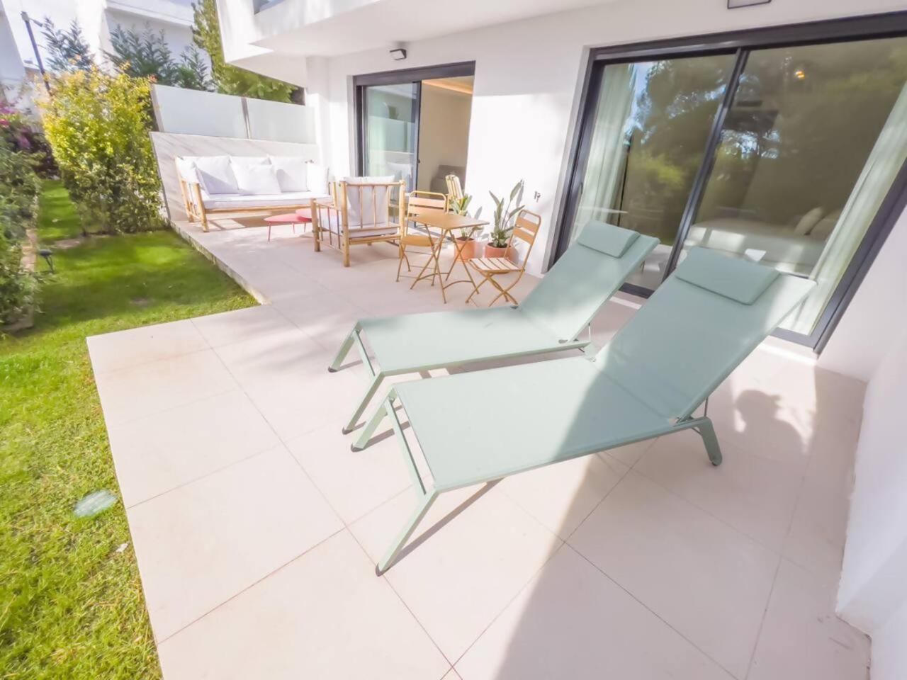 Bajo Con Jardin En La Milla De Oro Apartment มาร์เบยา ภายนอก รูปภาพ