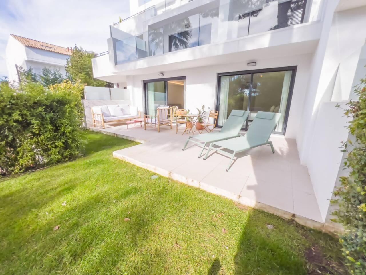 Bajo Con Jardin En La Milla De Oro Apartment มาร์เบยา ภายนอก รูปภาพ