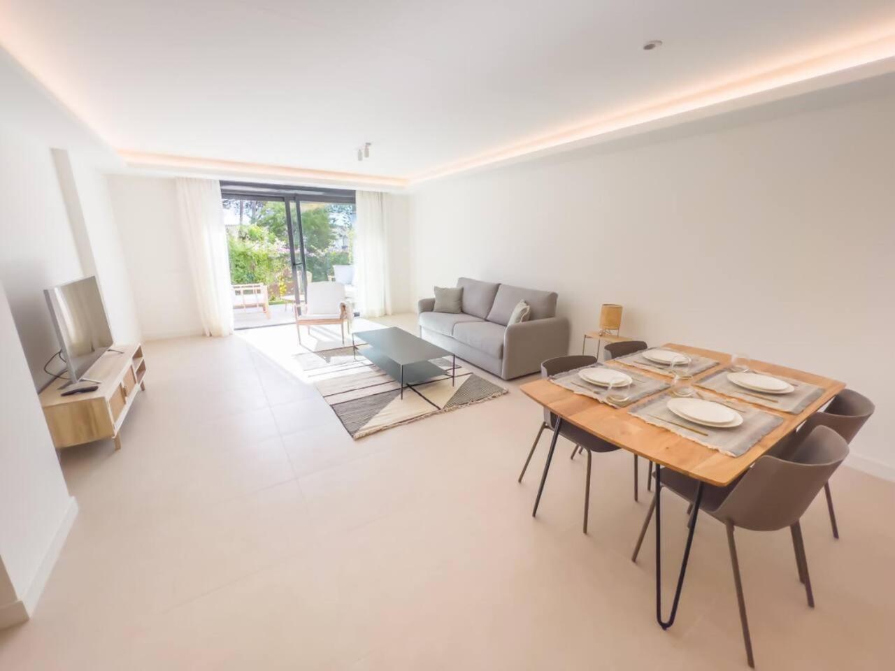 Bajo Con Jardin En La Milla De Oro Apartment มาร์เบยา ภายนอก รูปภาพ
